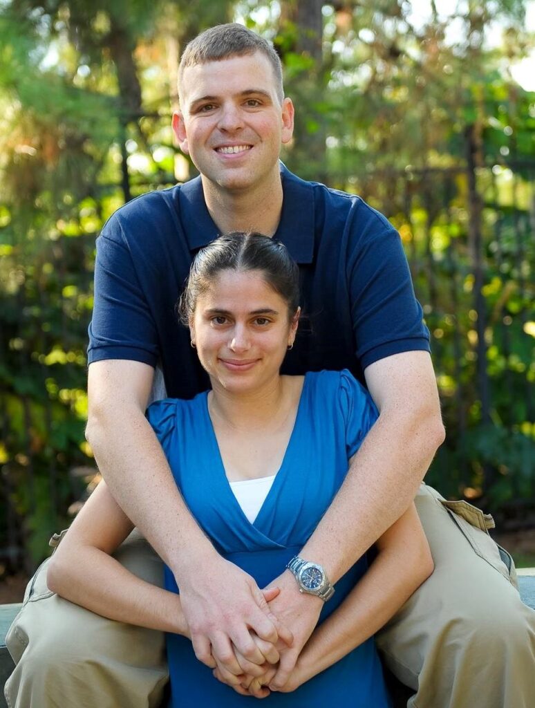 Photo of Adrian Dahood-Fritz, and her husband Andrew Fritz.